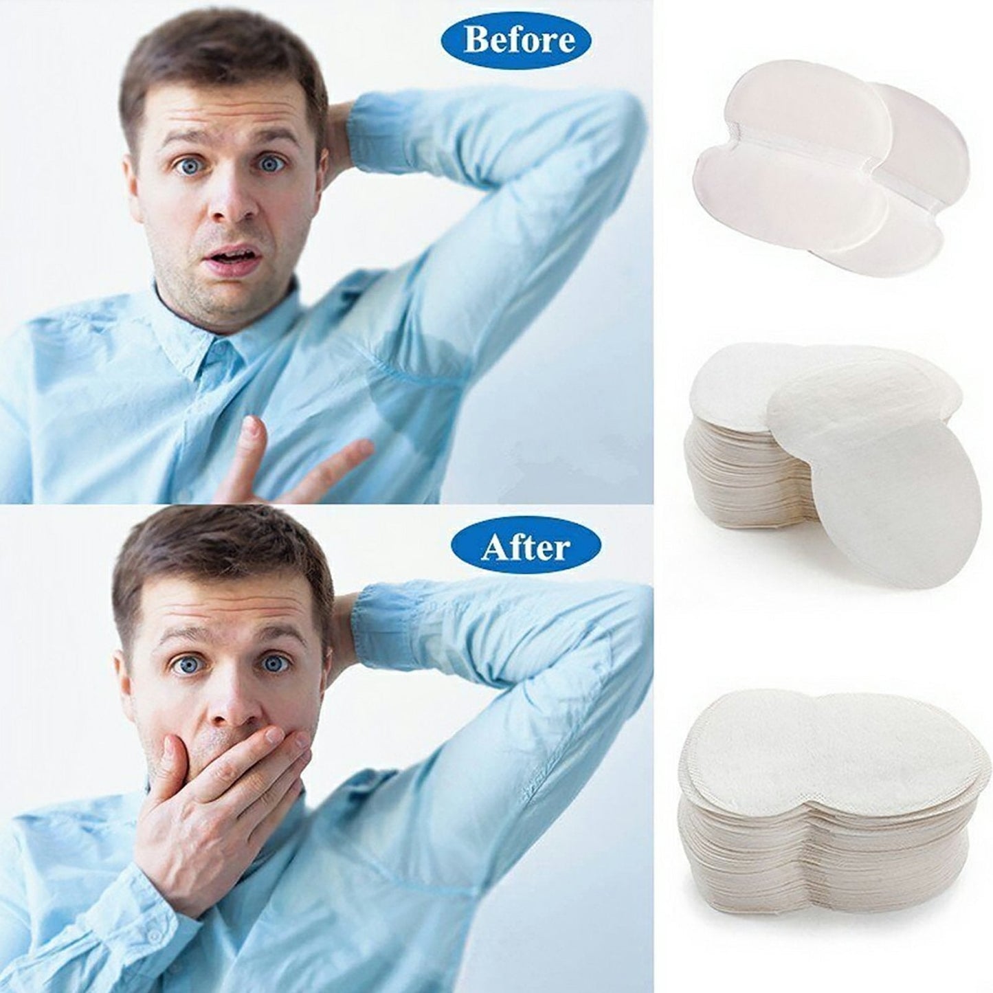 Ensemble 10PCS Protège-Aisselles De Sueur