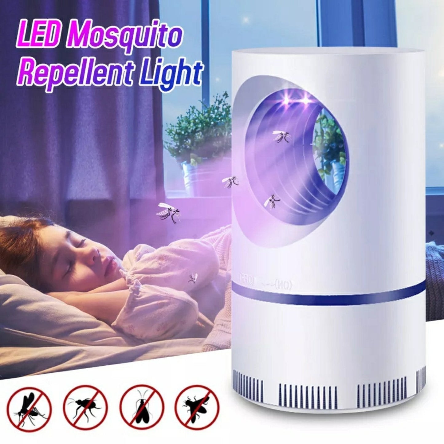Appareil Efficace Anti-moustiques Et Insectes Volants - تنزوت