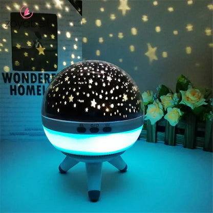 Projecteur ciel étoilé rotatif pour chambre enfants et bébés - تنزوت