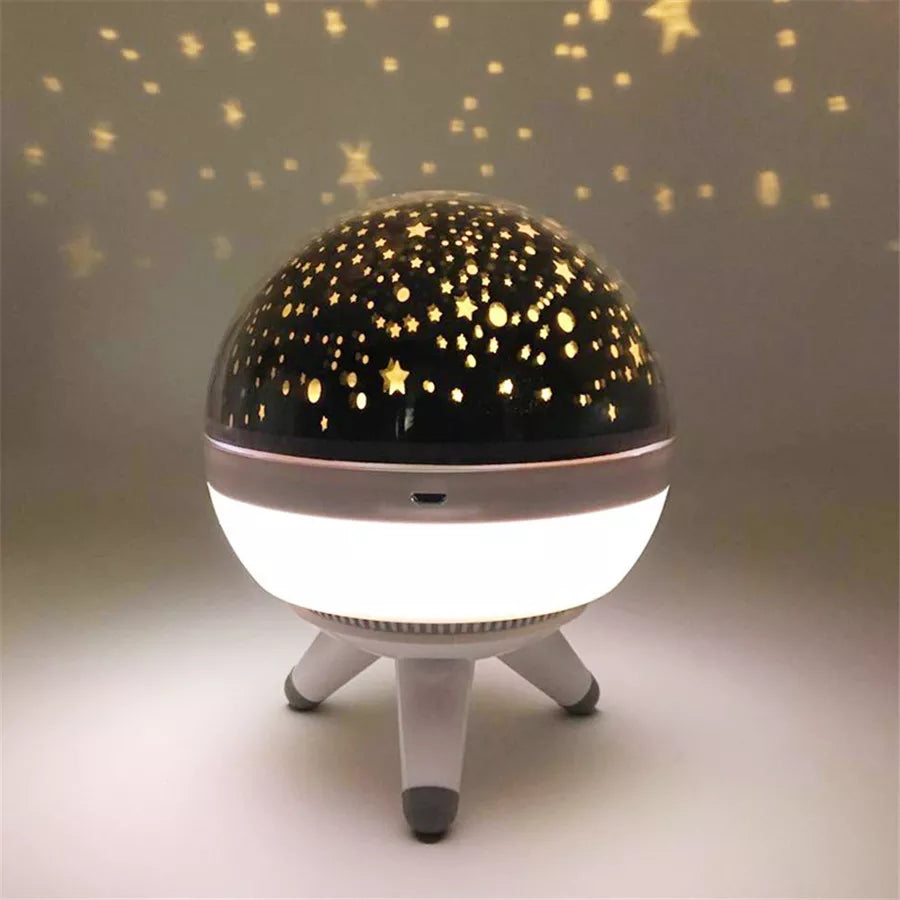 Projecteur ciel étoilé rotatif pour chambre enfants et bébés