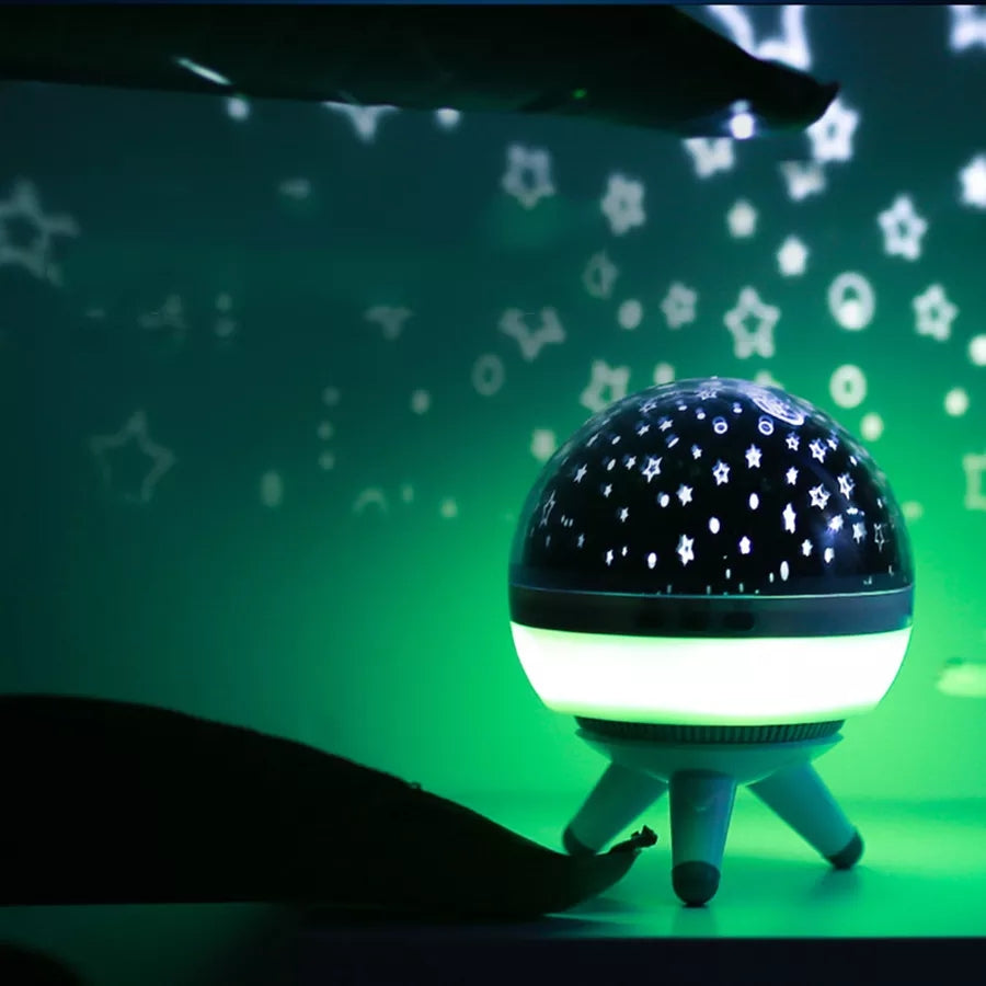 Projecteur ciel étoilé rotatif pour chambre enfants et bébés