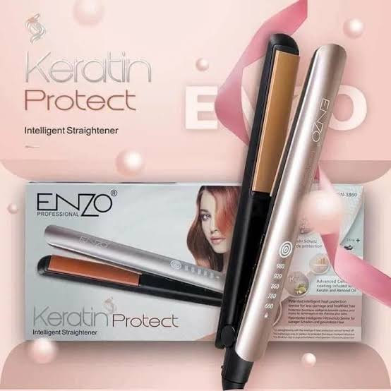 Lisseur Cheveux en Ceramique Keratin Protect | ENZO PROFESSIONAL