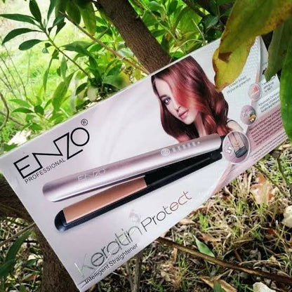 Lisseur Cheveux en Ceramique Keratin Protect | ENZO PROFESSIONAL