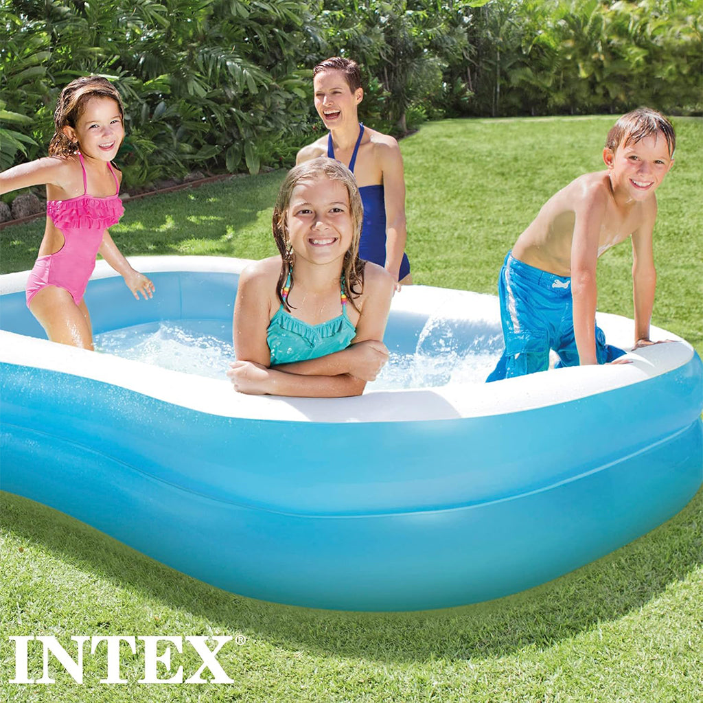 Piscine gonflable rectangulaire 203 x 152 x 48 cm INTEX 57180 – حوض سباحة