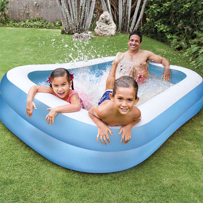 Piscine gonflable rectangulaire 203 x 152 x 48 cm INTEX 57180 – حوض سباحة