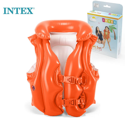 Gilet de natation Deluxe pour enfants INTEX 58671EU – سترة سباحة للأطفال تنزوت