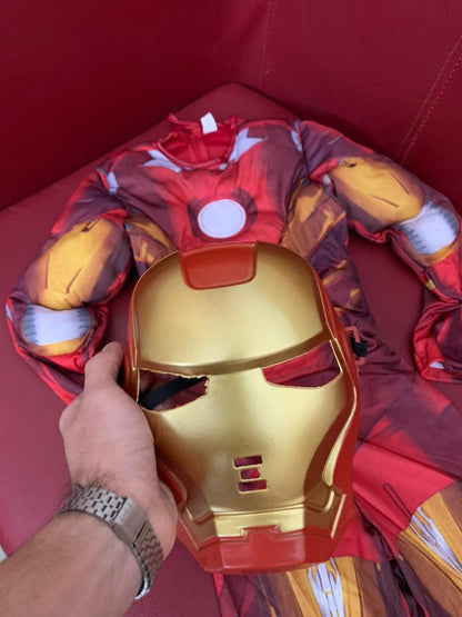 Tenue de Deguisement Iron Man Pour Enfants