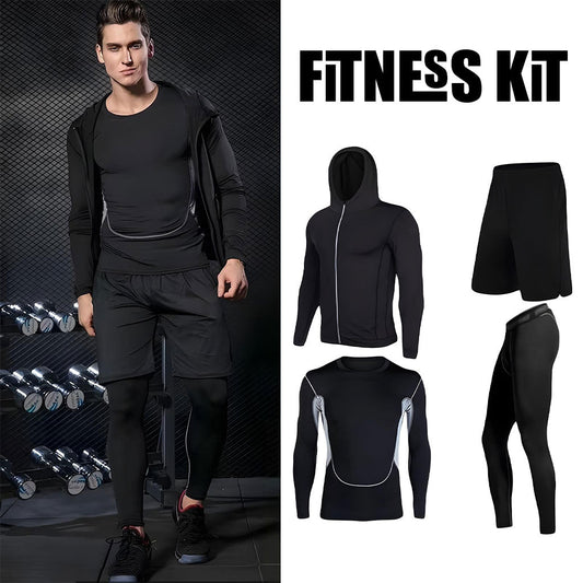 Ensemble de sport 4 pièces Just One pour homme – طقم اللباس الرياضي تنزوت