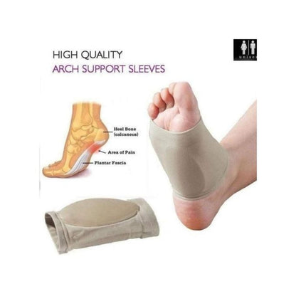 Paire Semelles de pied Soutien de la voûte plantaire en silicone pour fasciite plantaire orthopédique V2
