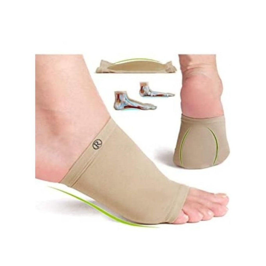 Paire Semelles de pied Soutien de la voûte plantaire en silicone pour fasciite plantaire orthopédique V2