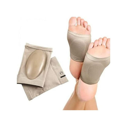 Paire Semelles de pied Soutien de la voûte plantaire en silicone pour fasciite plantaire orthopédique V2