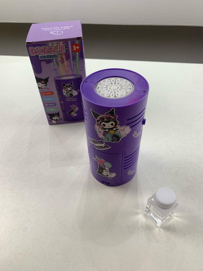 Machine à Bulles Kuromi – Générateur de Bulles Magique