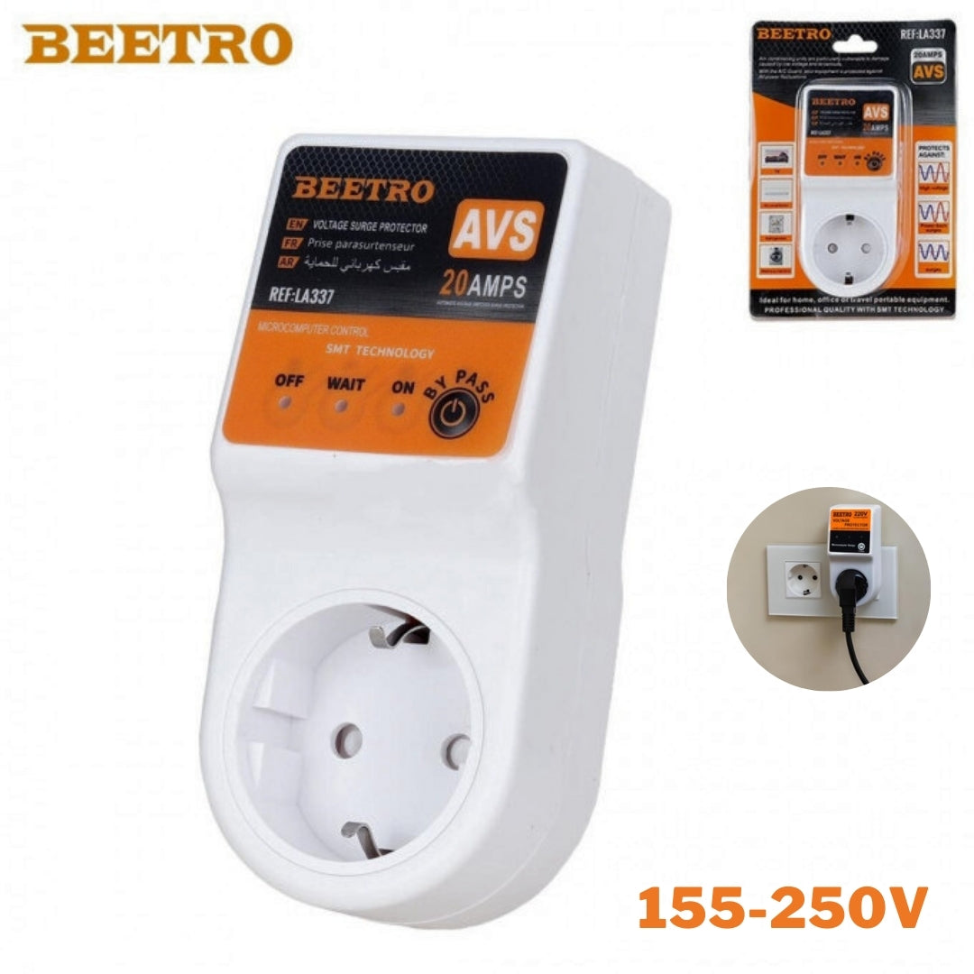 Prise électrique de protection 155-250V 20A BEETRO تنزوت