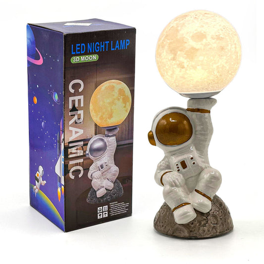 Veilleuse Astronaute et Lampe de Table en Céramique تنزوت