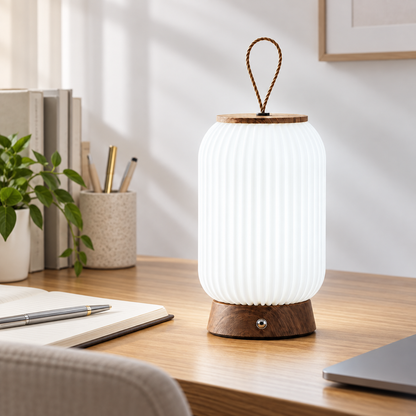 Lanterne LED Portable Sans Fil Style Lanterne Chinoise 1818-3 - مصباح طاولات وفانوس لاسلكي محمول أنيق