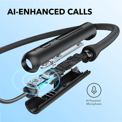 Écouteurs tour de cou Bluetooth Anker Soundcore Life U2 24 h d’autonomie - سماعات رياضية أصلية