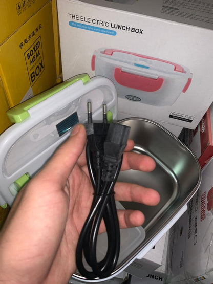 Boîte à lunch électrique en Inox Capacité 1.05L – علبة تسخين الطعام من الإينوكس