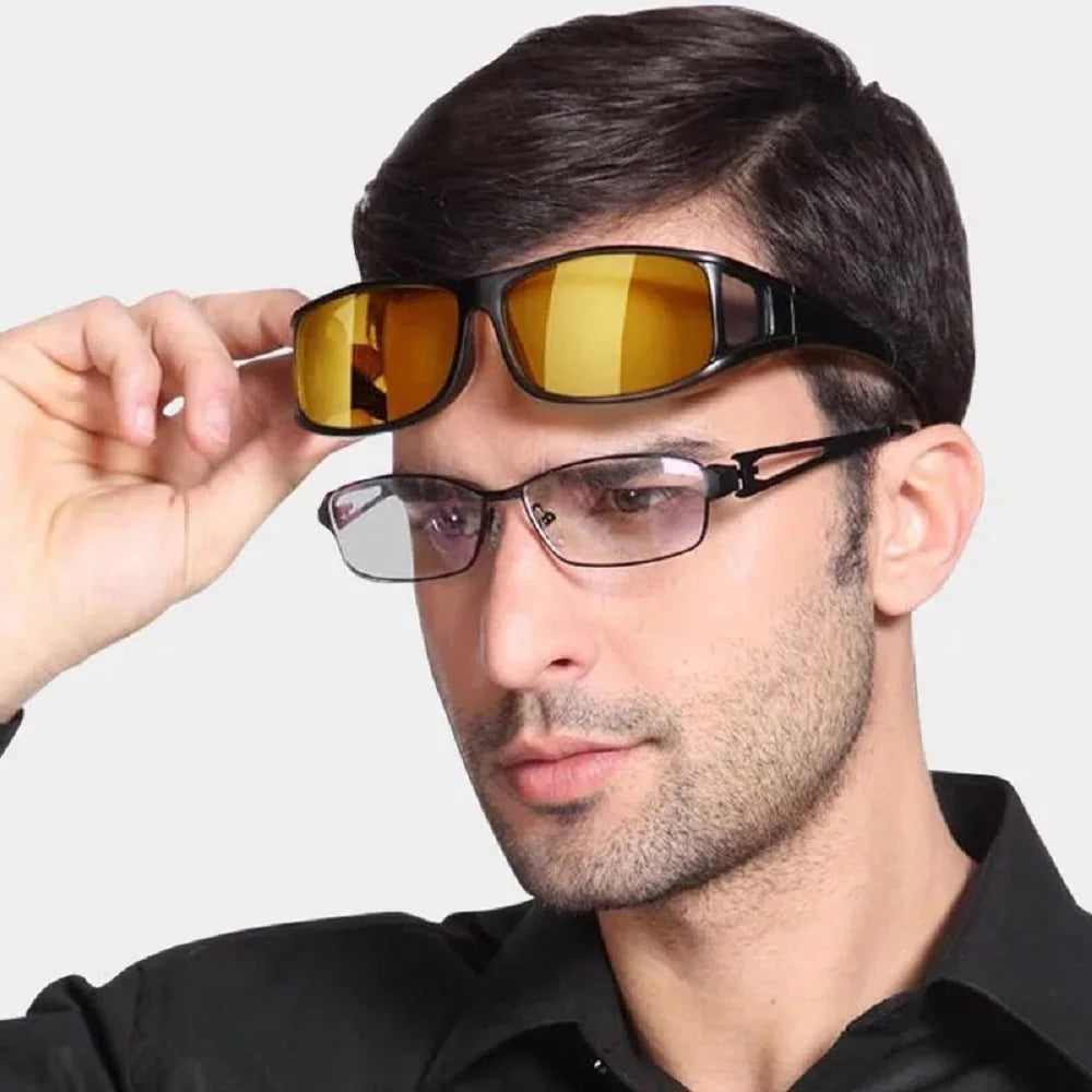 Lunettes de conduite HD Vision Du Jour et Nuit 2Pcs