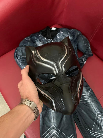 Tenue de Deguisement Black Panter Pour Enfants