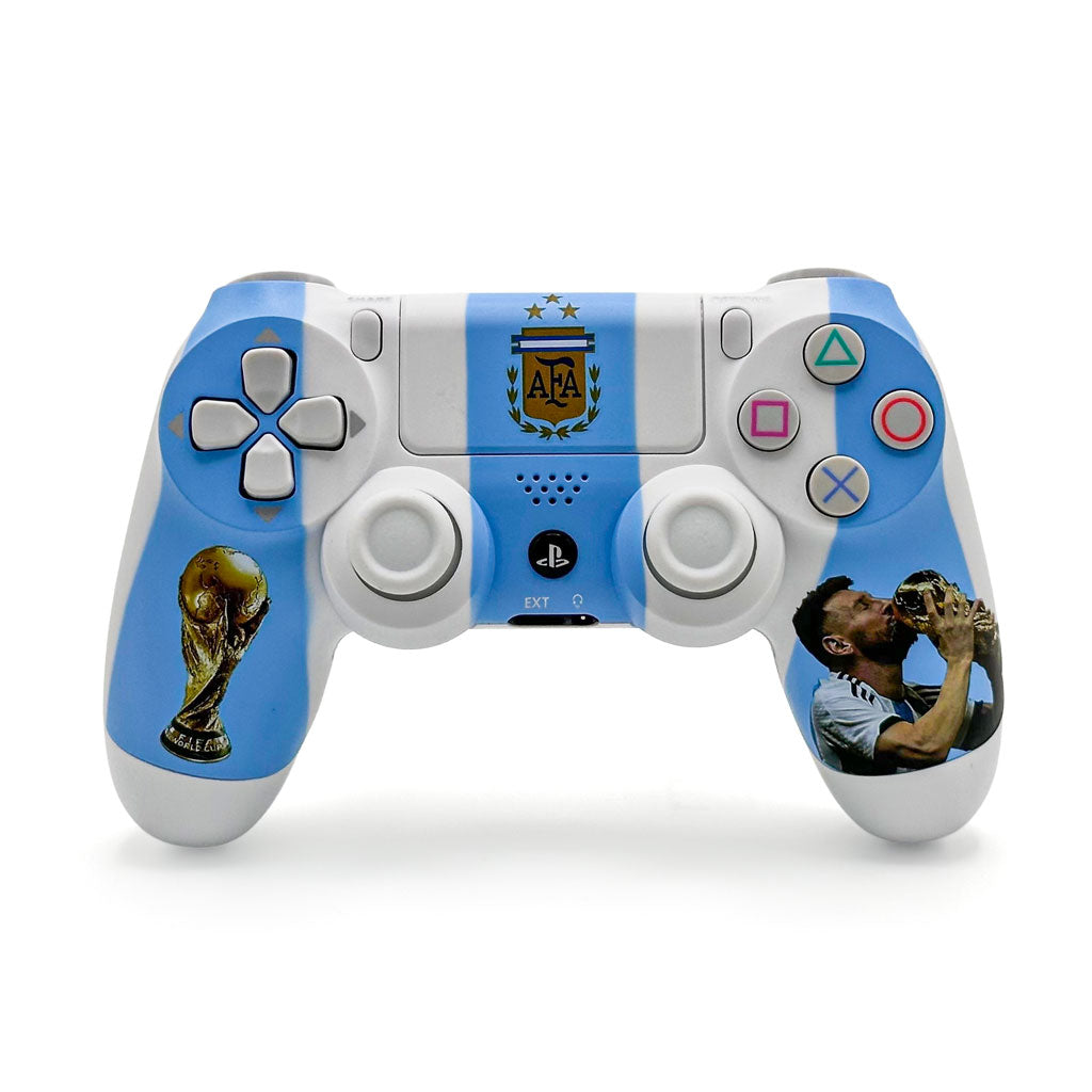 SONY DualShock Manette PS4 Sans Fil, Batterie Rechargeable (High Copy) – Edition Argentina