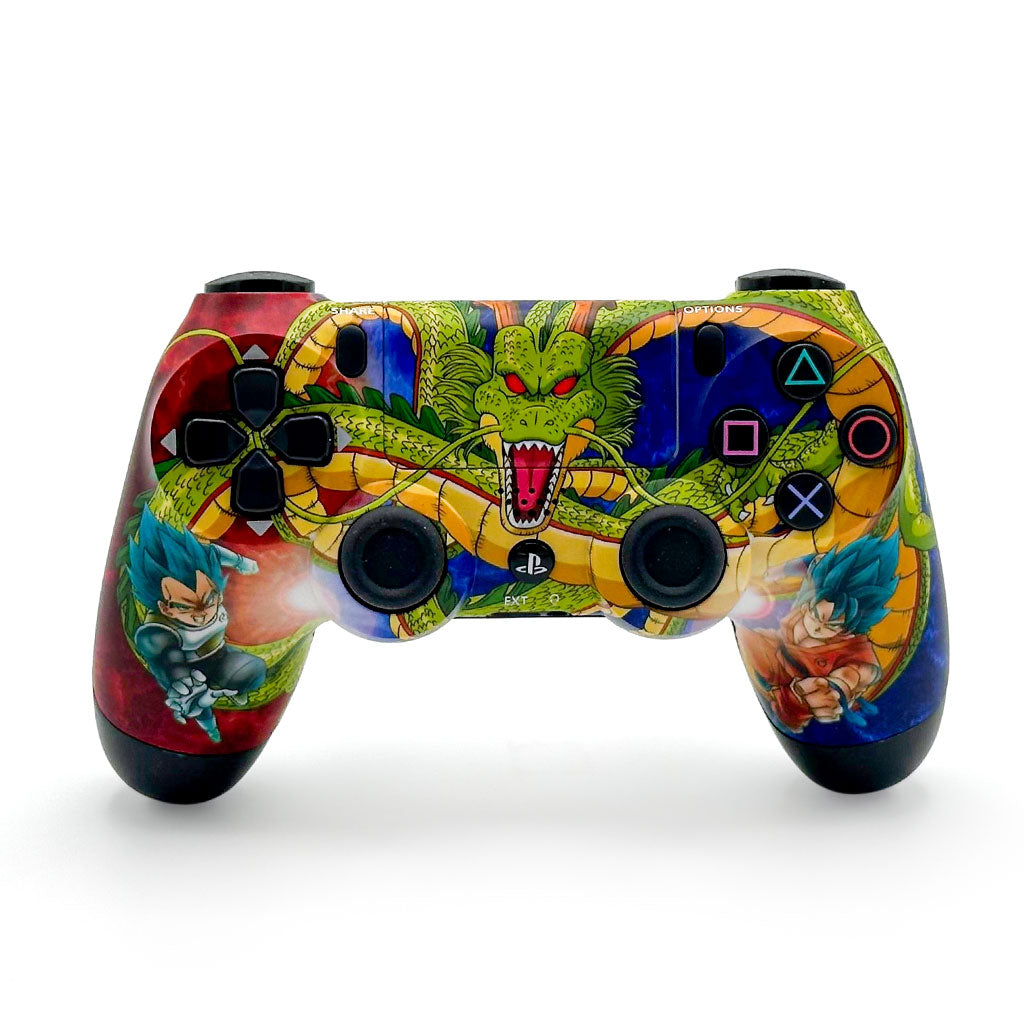 SONY DualShock Manette PS4 Sans Fil, Batterie Rechargeable (High Copy) – Edition Dragon Ball Z