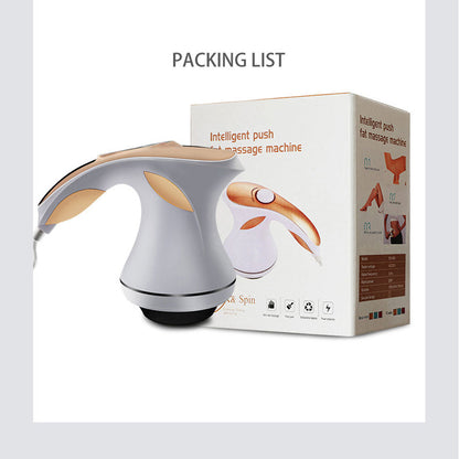 Appareil de massage portatif anti-cellulite multifonction avec 6 têtes de massage