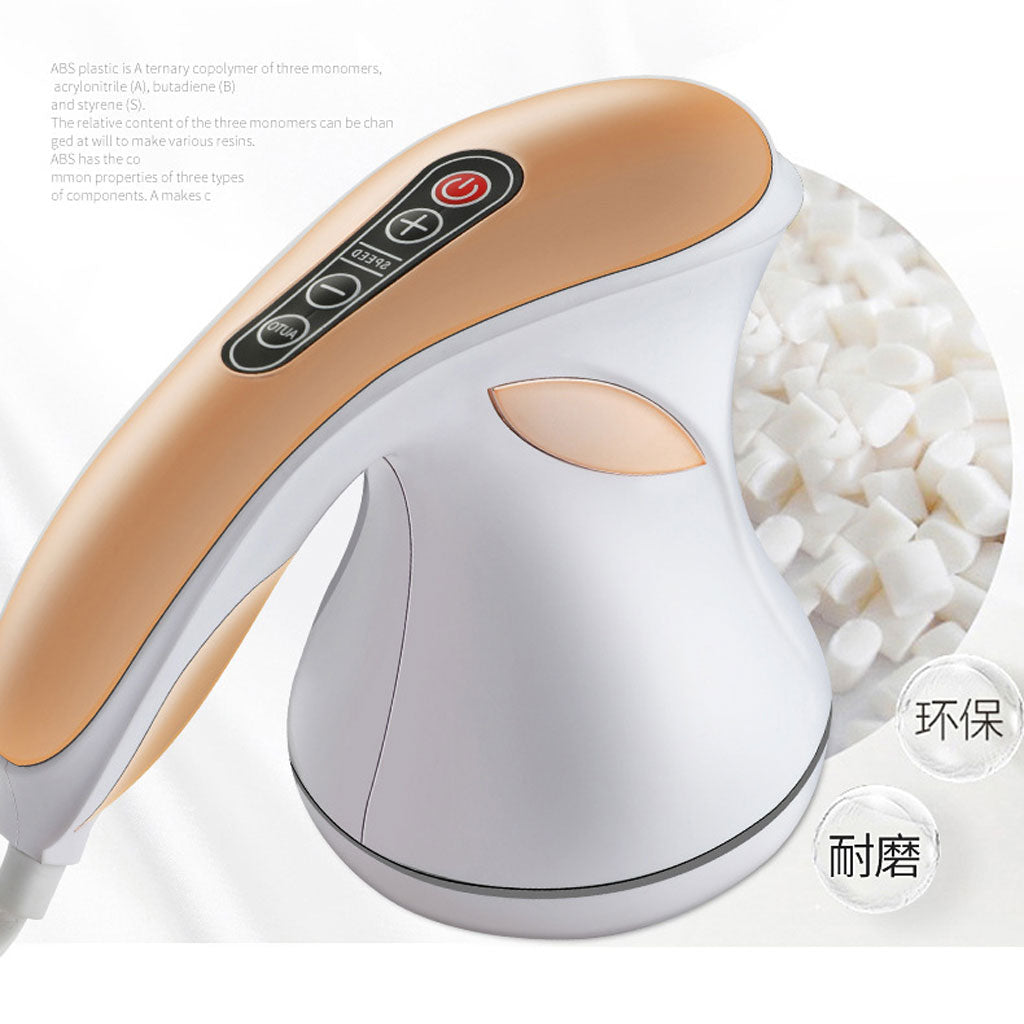 Appareil de massage portatif anti-cellulite multifonction avec 6 têtes de massage