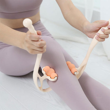 Masseur de corps multifonctionnel à six roues à billes