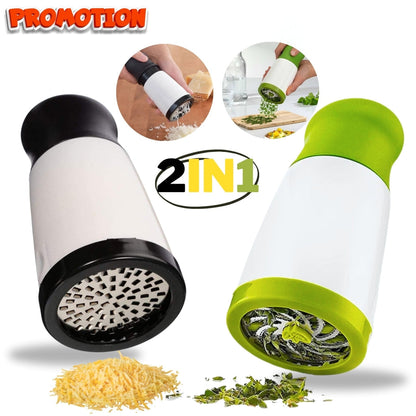 Pack Découpe 2en1 Moulin à Fromage + Hachoir à Herbe تنزوت
