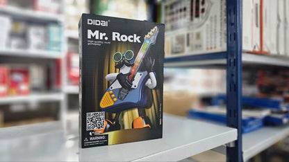 Robot dansant pour enfants, Mr rock interactif portable, lumières LED, musique avec Boutons