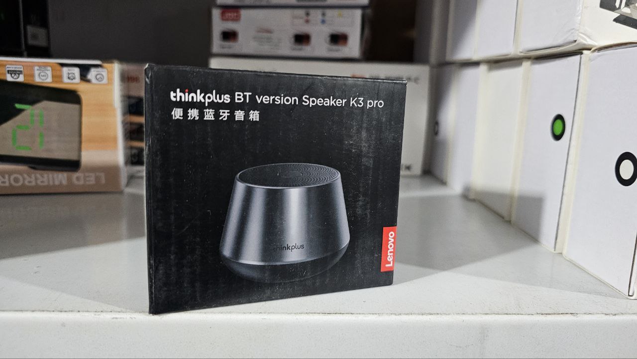 Lenovo K3 Pro -Mini haut-parleur sans fil BT 5.0, portable, son stéréo HiFi, caisson de basses avec microphone, lecteur de musique, extérieur,