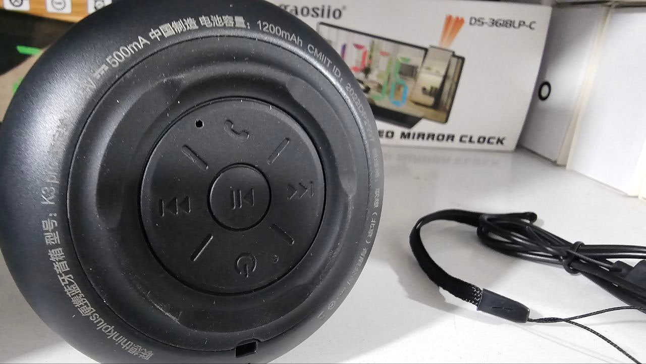 Lenovo K3 Pro -Mini haut-parleur sans fil BT 5.0, portable, son stéréo HiFi, caisson de basses avec microphone, lecteur de musique, extérieur,