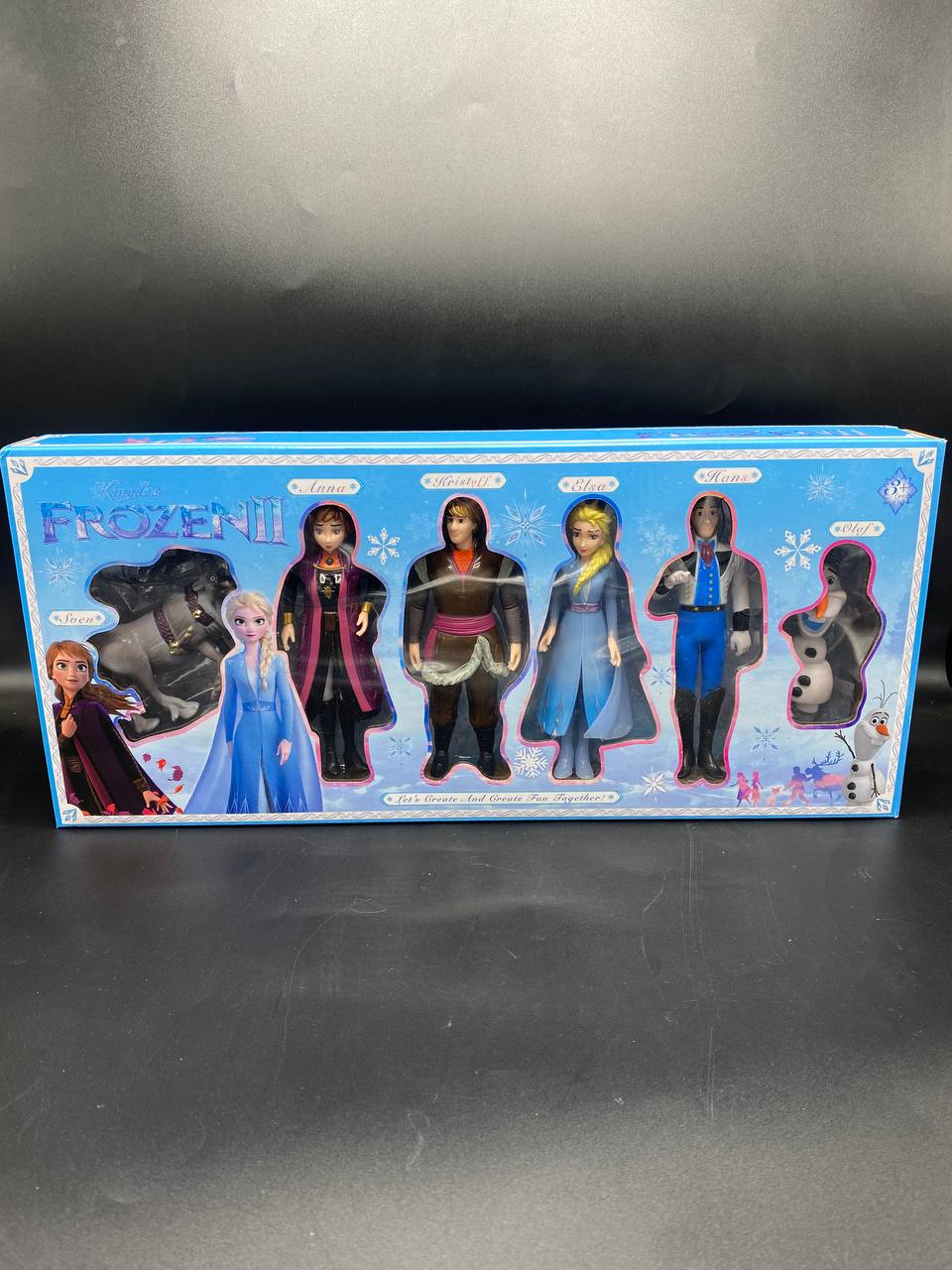 Ensemble de figurine Frozen 6 caractéres