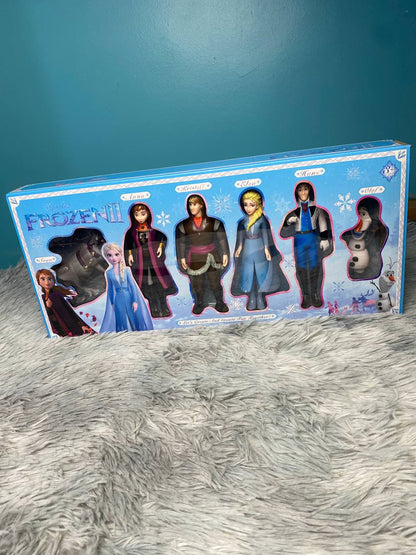 Ensemble de figurine Frozen 6 caractéres
