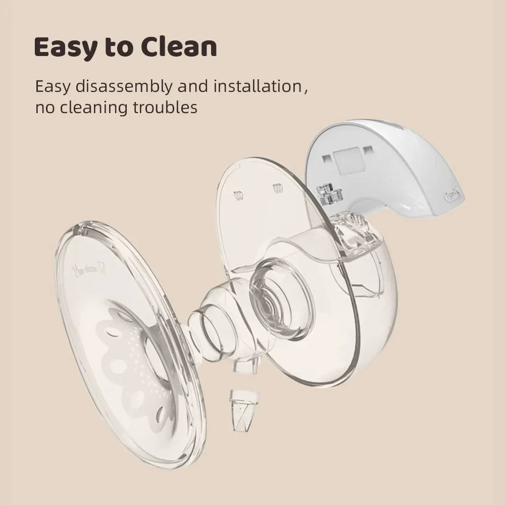 Double Tire Lait Electrique Mains Libres MY-378 4 Modes 12 Niveaux - جهاز إستخراج الحليب 2 قطع