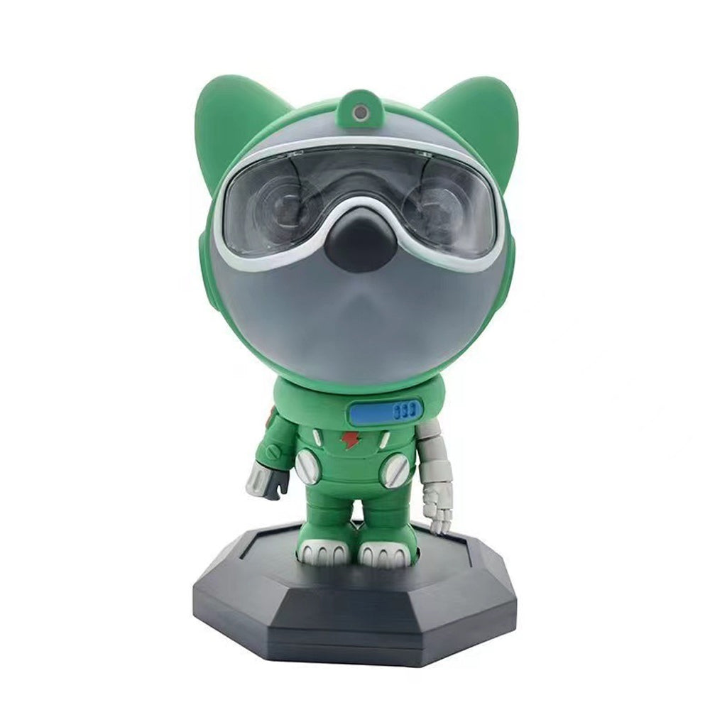 Bulldog Astronaute Projecteur Lampe Nébuleuses Espace Lumières