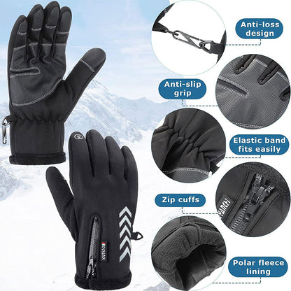 Pack Cagoule d’hiver Excefore avec gants thermiques pour écran tactile – طقم قناع وجه مع قفازات شتوية