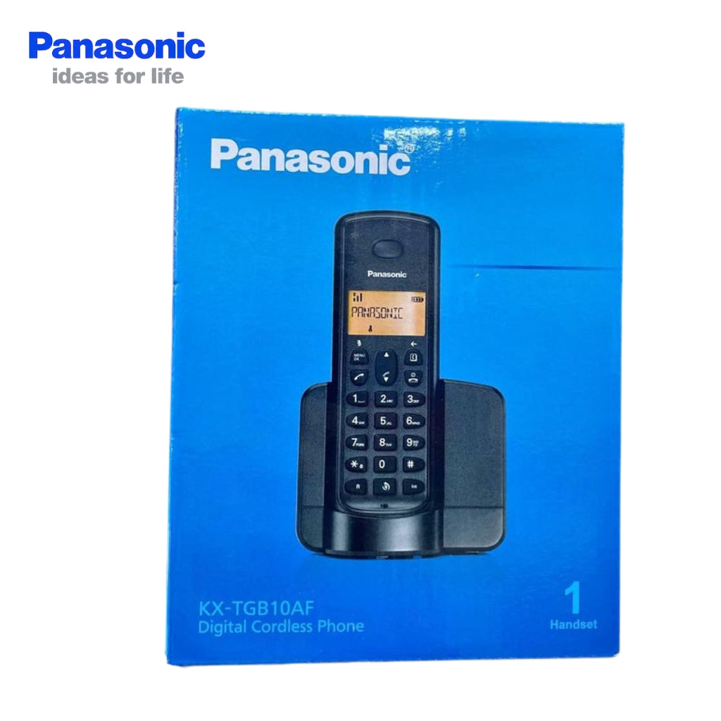 Panasonic Téléphone Numérique Sans Fil KX-TGB10AF2 - هاتف أرضي لاسلكي بخاصية تسجيل الأرقام مع بطارية تدوم طويلا