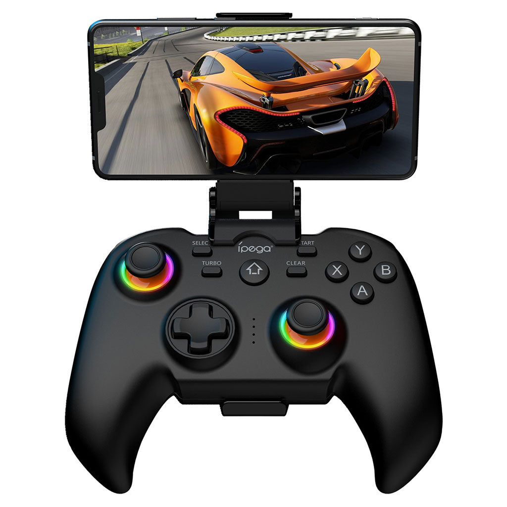 Manette de jeu sans fil IPEGA PG-9115 avec poignets lumineux RGB - يد تحكم لاسلكية