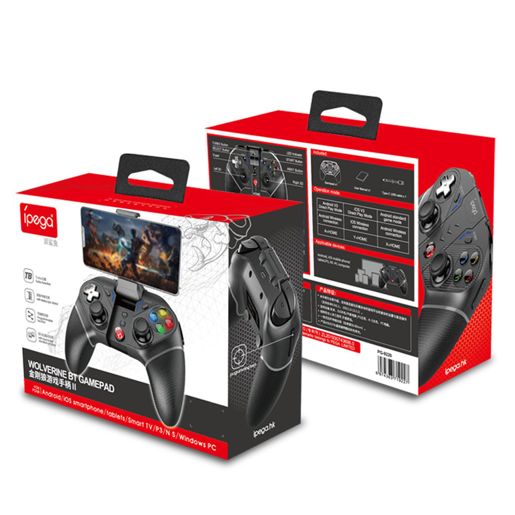 Manette de jeu sans fil IPEGA PG-9218 Gold Soldier BT Gamepad - يد تحكم لاسلكية