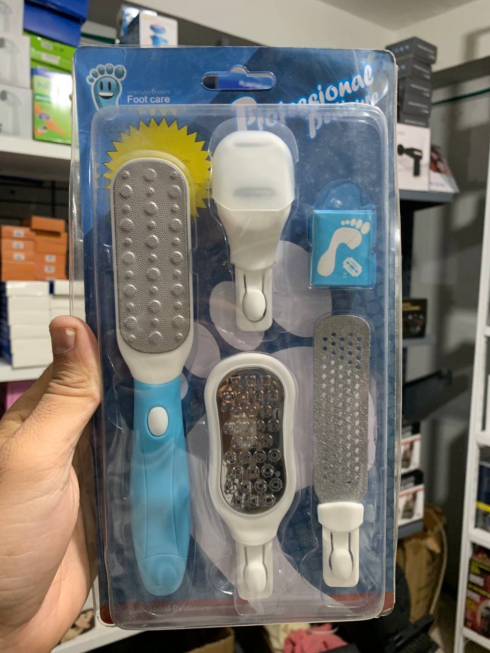 Kit de 5 Pcs Râpe de pédicure professionnelle