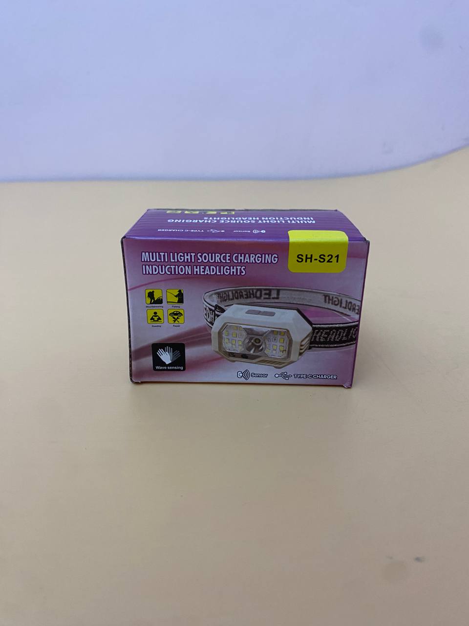 Lampe de Tête à Mouvement Rechargeable SH-S21