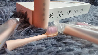 Brosse à dents électrique Sonic X3 pour adultes avec 6 modes de fonctionnement avec extra têtes – فرشاة أسنان كهربائية 6 أوضاع تشغيل و رؤوس إضافية