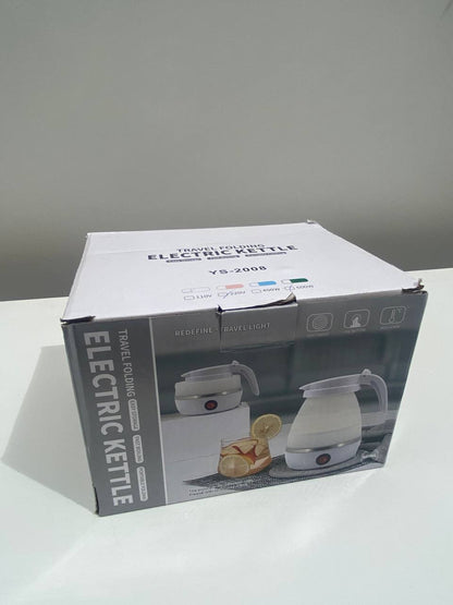 Bouilloire électrique pliable, portable et pliable de voyage – 600 ml