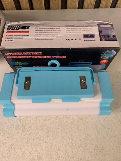 Lanterne de Camping 5-en-1 avec Power Bank GM 6000mAh - مصباح التخييم المغناطيسي متعدد المهام