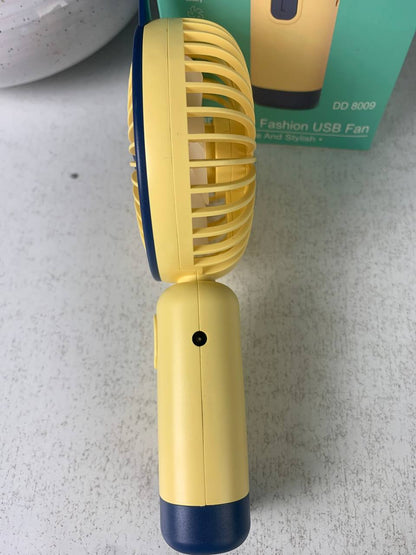 Mini Ventilateur Portable Rechargeable USB DD8009 - مروحة يد صغيرة محمولة (2 في 1)