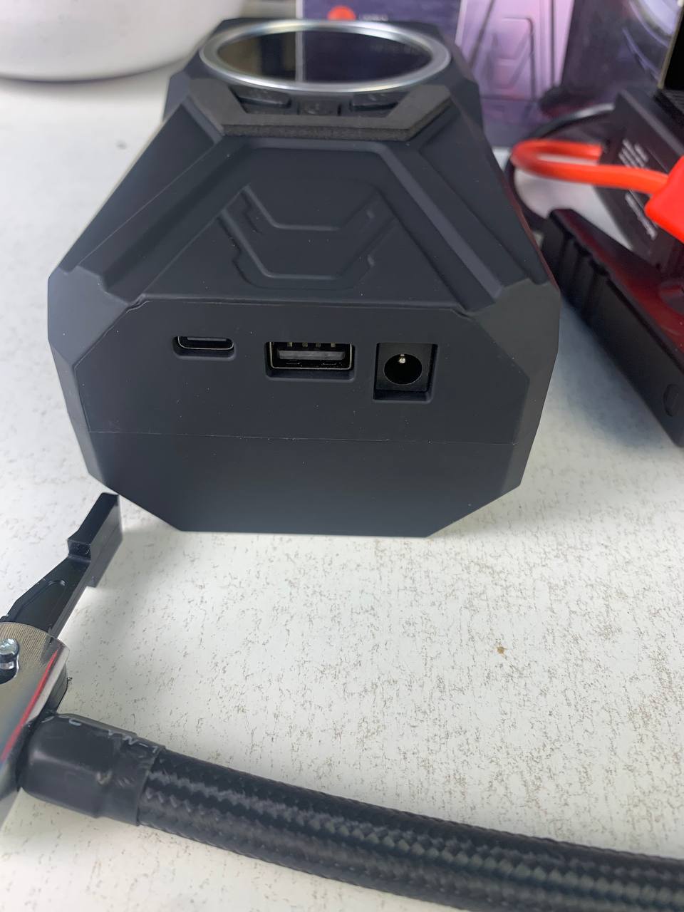 Compresseur d'Air Portable Rechargeable 4500mAh 150PSI - مضخة إطارات لاسلكية ذكية
