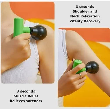 Mini appareil de massage électrique pour relaxation musculaire