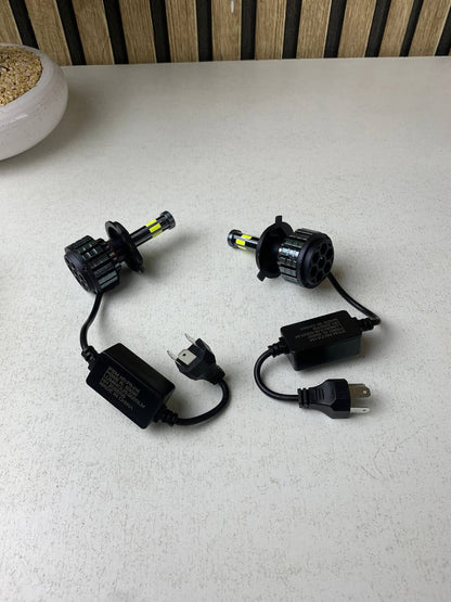 Kit Lampe de phare F6 H4 LED 6 Directions 6500K - مصابيح إضاءة أمامية للسيارات
