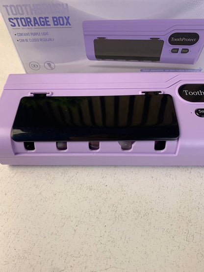 Désinfectant et support de brosse à dents intelligent rechargeable 5 emplacements - حامل فرش الأسنان